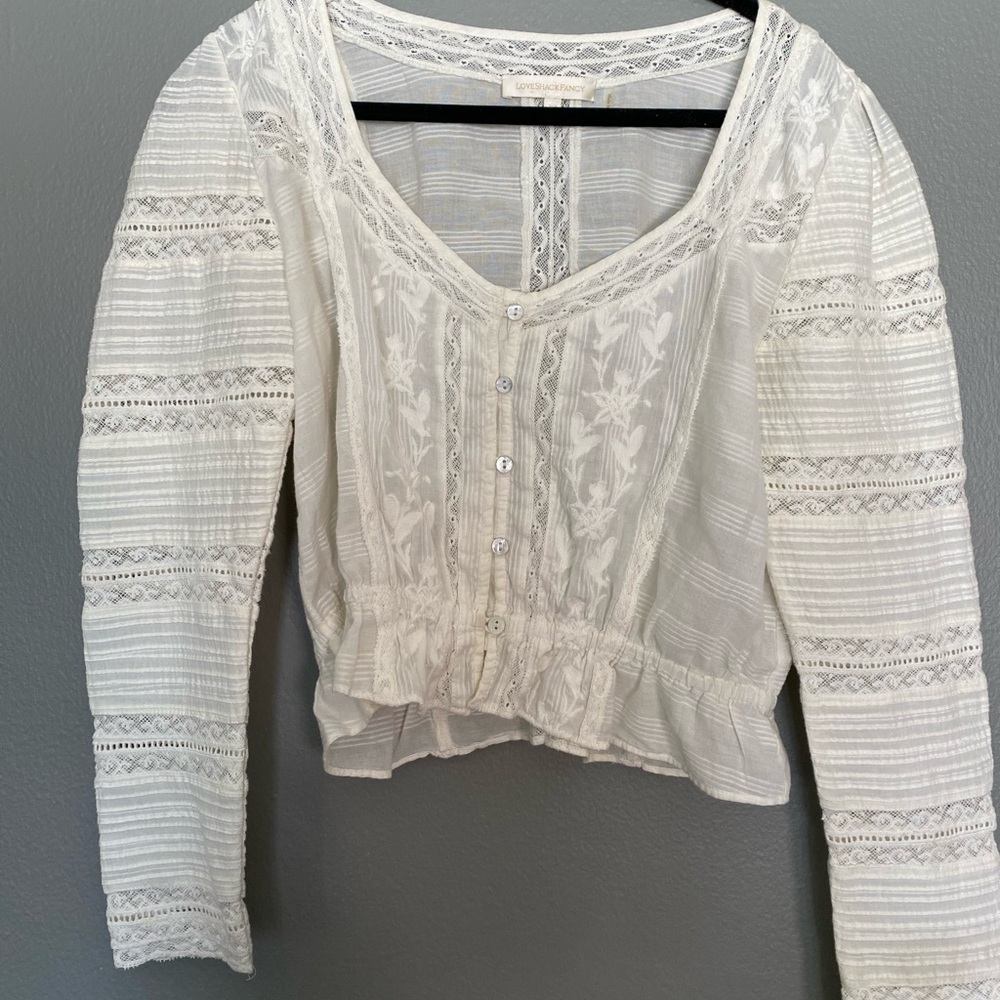 Never worn Loveshack top
